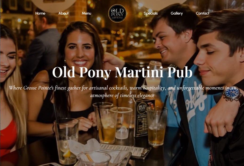 Old Pony Martini Pub